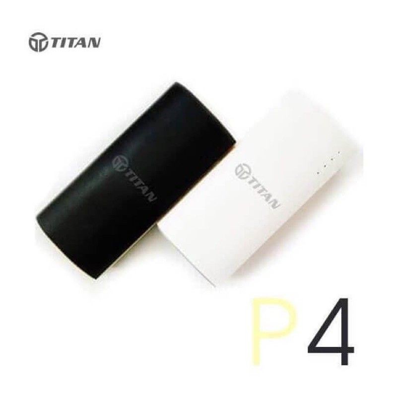 Pin Sạc Dự Phòng Vỏ Nhựa 5.600mAh - TITAN P4 - Hàng chính hãng