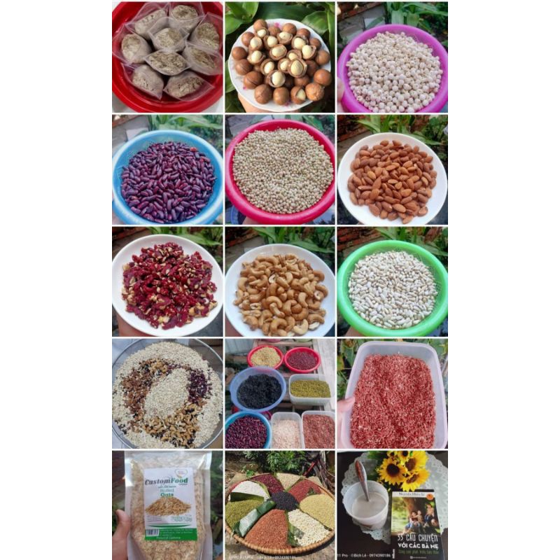Ngũ cốc dinh dưỡng mix 15 loại hạt