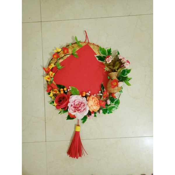 Mẹt mộc để trang trí tết, làm câu đối tết, làm khánh trang trí tết