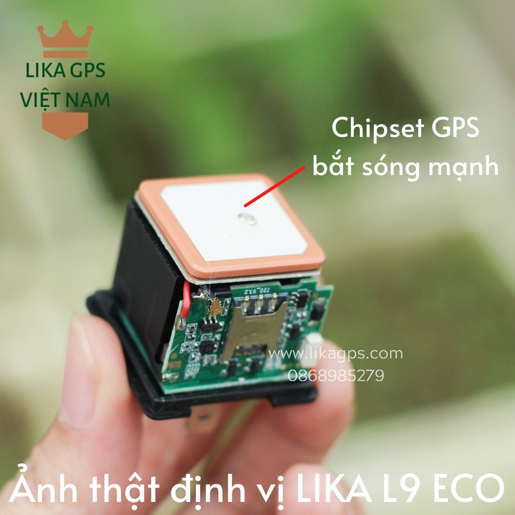 Thiết bị định vị xe máy ô tô LIKA L9 ECO, bảo hành 12 tháng (VT02, VT05, Smartmotor, protrack, wetrack lite, A8)