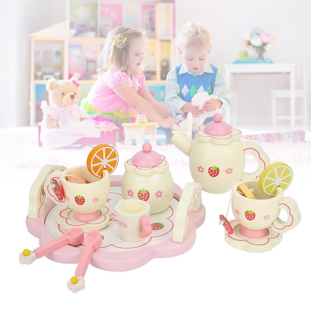 Play Simulated Afternoon Toys Kids Children Pretend Dessert for Station Tea