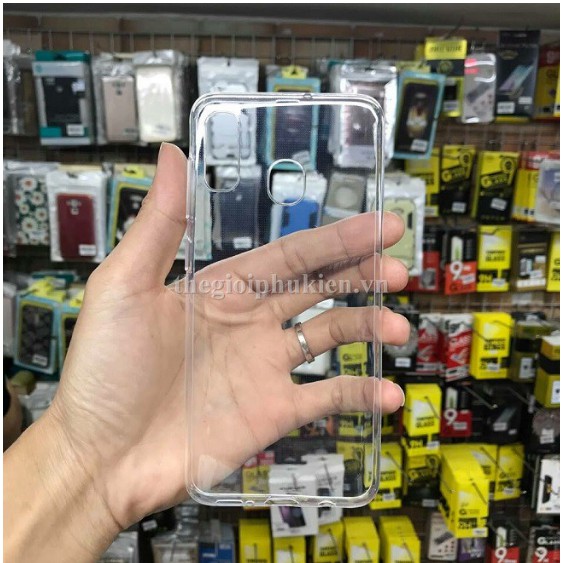 Ốp lưng dẻo Galaxy A30 silicon trong suốt