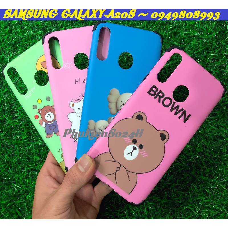 Ốp Lưng Samsung A20s phôi mịn hàn quốc Chống Sốc 4 cạnh in hình siêu đẹp A20s