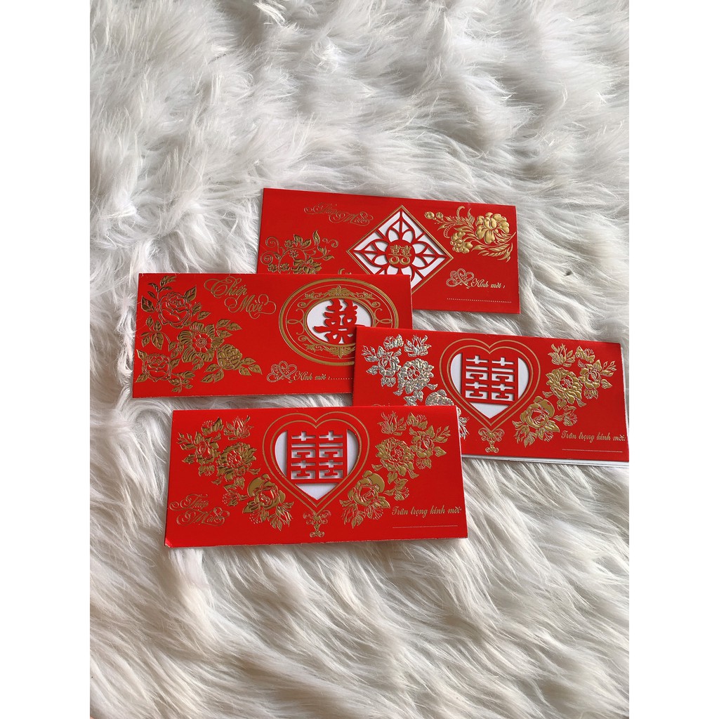 Mẫu thiệp cưới đẹp - vuông  1.8k -2.2k - theo sl