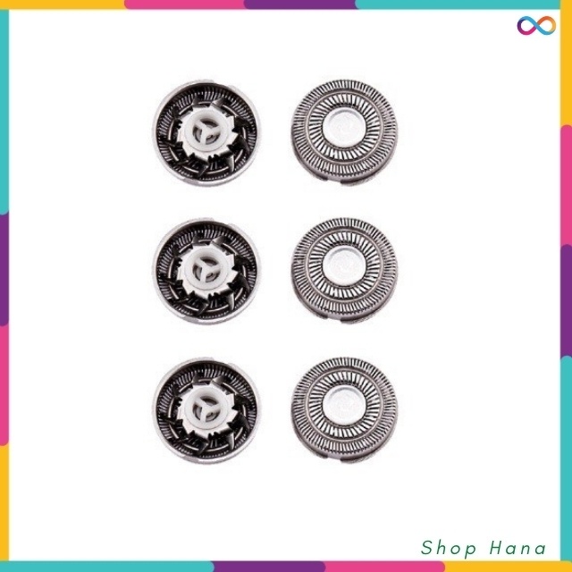 Máy Cạo Râu Khô Nam RQ 9188 Đa Năng Hàng Cao cấp Đầu cạo thiết kế 3D cạo sạch, không rát HNH021