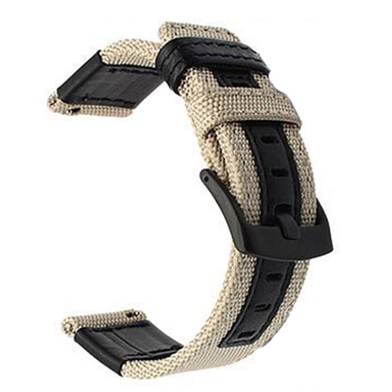 Dây Đeo nylon 20/22mm Cho Đồng Hồ samsung Gear Sport / Gear S2 Classic/ Galaxy 42mm / Active 1 2 / samsung watch 3 41mm 22mm