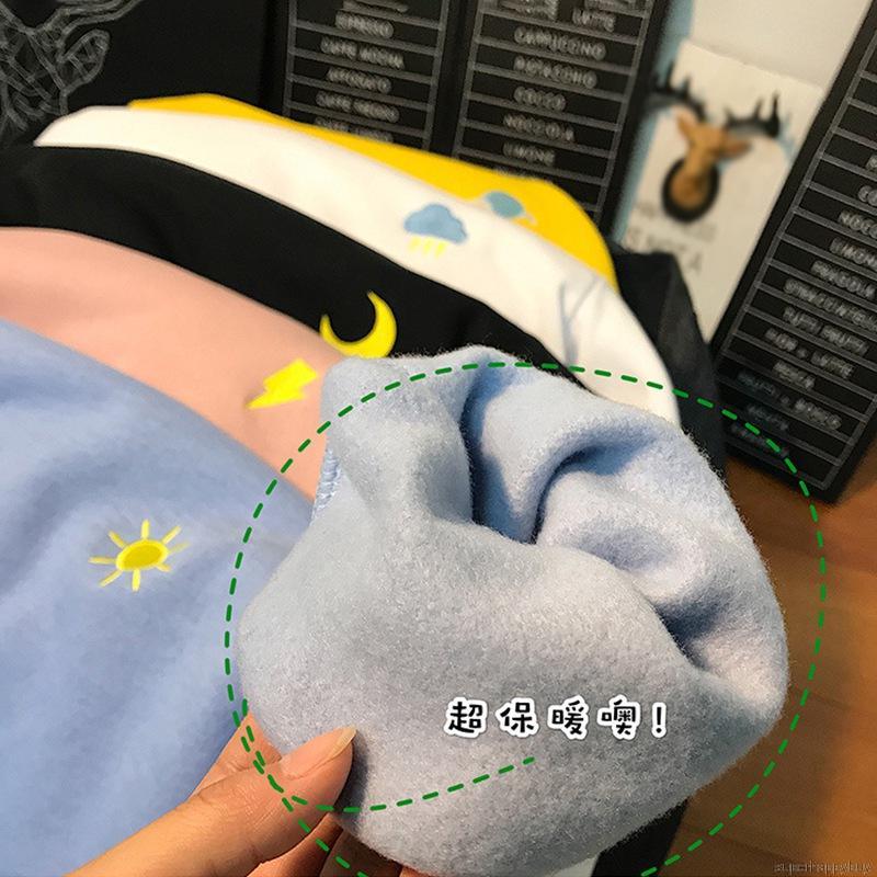 Áo Hoodies Tay Dài Hoạ Tiết Mặt Trăng / Ngôi Sao | BigBuy360 - bigbuy360.vn