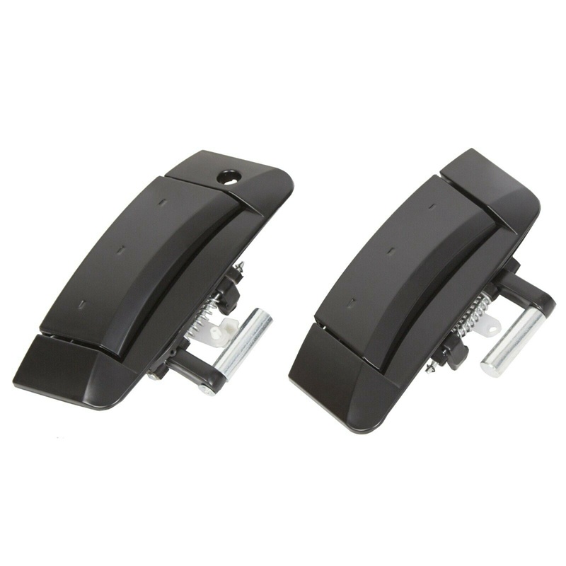 Tay nắm cửa đen bên ngoài bên trái &amp; bên ngoài ô tô cho Nissan 350Z 2003-2009 80607-CD41E 80607-CD41D