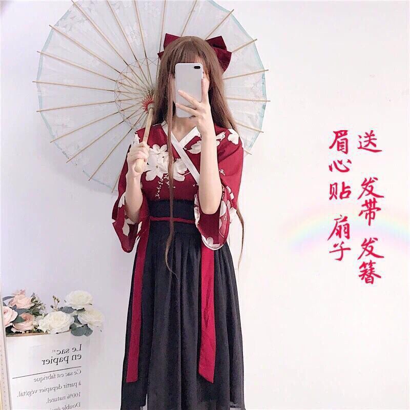 (Có sẵn) Hán phục cách tân Hoa Nhàn Dao | BigBuy360 - bigbuy360.vn