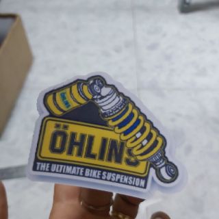 Combo 2 Tem Sticker Ohlins Dán Xe Giá Rẻ #2k