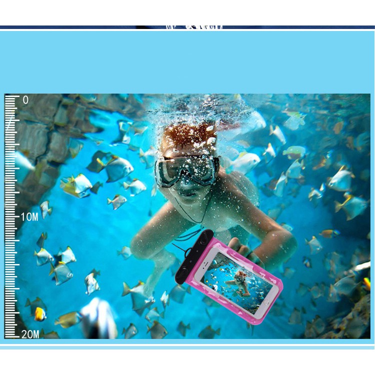 Túi chống nước Mobile Phone Waterproof Case an toàn và thời trang cho điện thoại Smartphone mã F004 Phặn Phặn