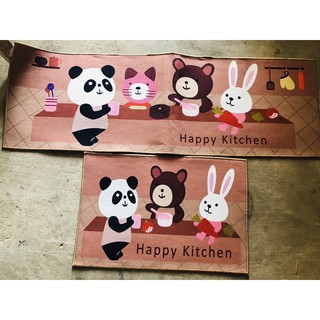 Thảm bếp 3d set 2 cái