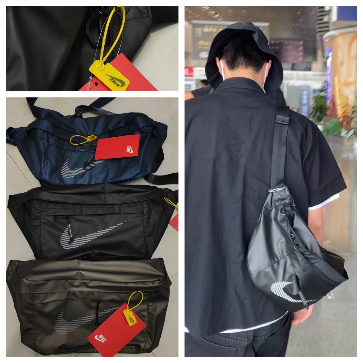 Túi đeo chéo Nike không thấm nước sức chứa lớn thời trang 2020 cho nam | BigBuy360 - bigbuy360.vn