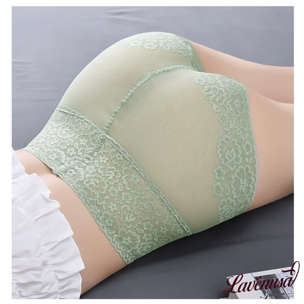 Quần lót nữ ren cao cấp cạp cao nâng mông quyến rũ mềm mại LAVENUSA QL45