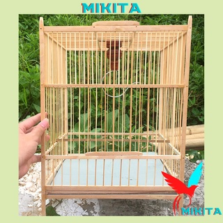  Khung lồng chim Chào mào  Khung lồng ép mộc MIKITA tự lắp ráp kèm phụ kiện 