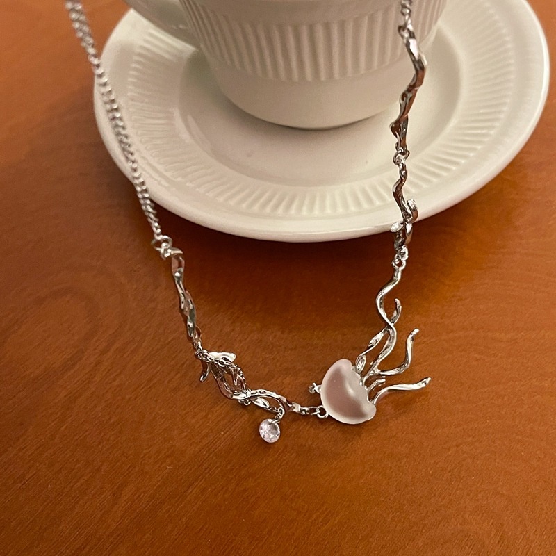 Vòng cổ Hình Sứa Thời Trang Hàn Quốc Cá Tính Cho Nữ