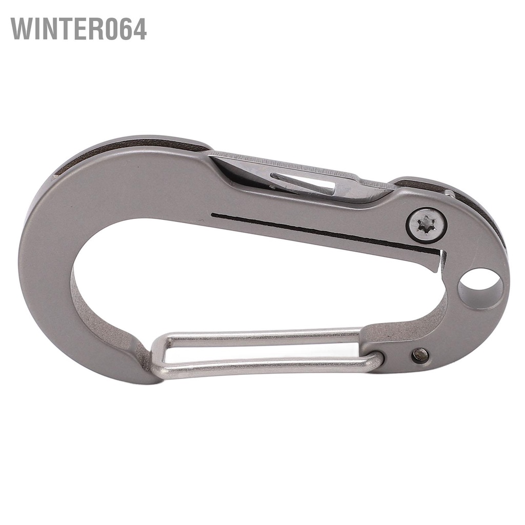 72mm Dao Móc Khóa Mini Đa Năng Bằng Hợp Kim Titan Winter064