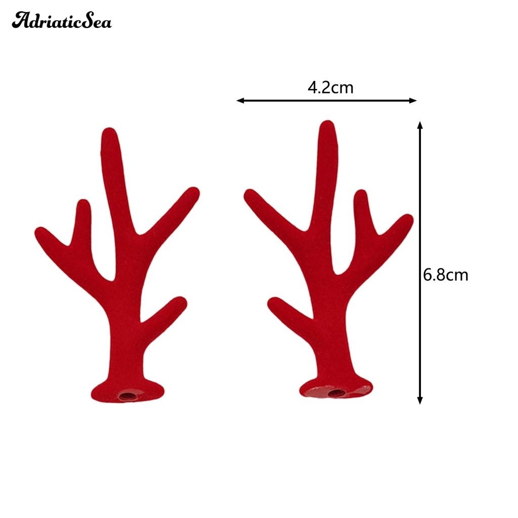 Bộ 10 Kẹp Tóc Hình Sừng Hươu Dễ Thương