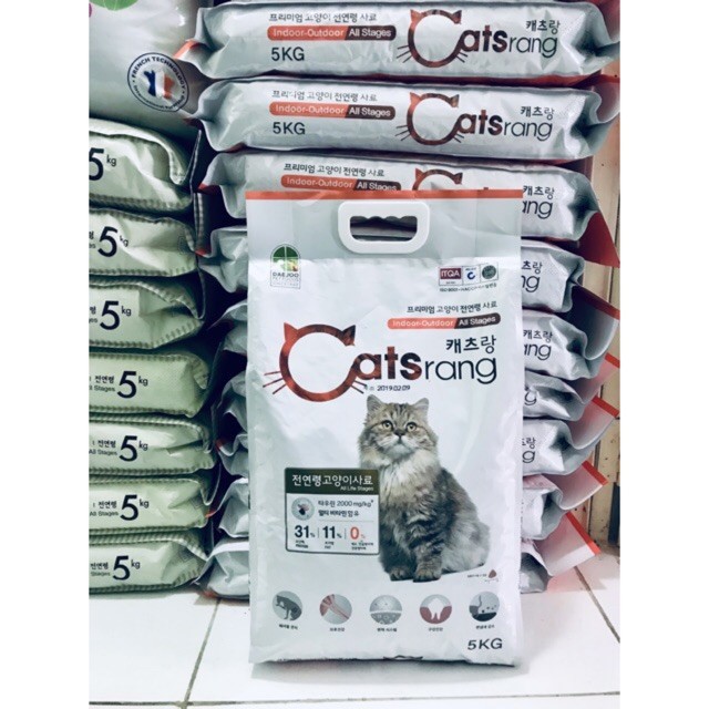 [1 KG]🐱🐱 Hạt Catsrang Thức ăn cho mèo