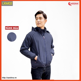 Áo khoác lông cừu nam CARDINA chất gió xước 2 lớp cao cấp siêu nhẹ siêu ấm LXM.