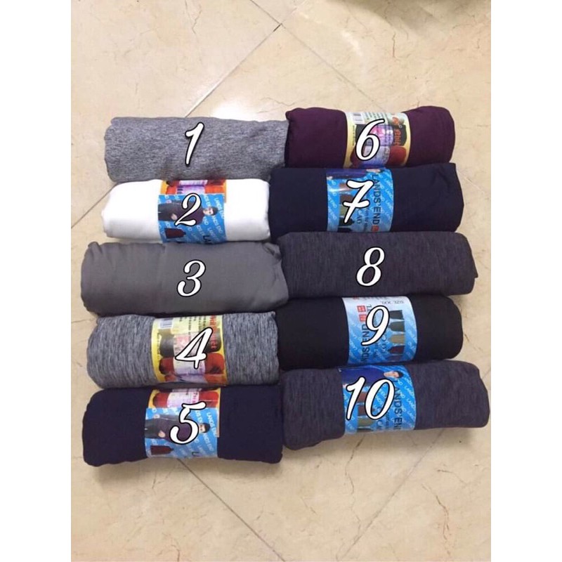 Áo giữ nhiệt lót nỉ cổ 3 phân