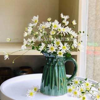 Lọ Hoa Sứ Tay Cầm Bình Sữa 🌻ĐỘC ĐÁO - SANG TRỌNG 🌻 Gốm Sứ Bát Tràng - Trang Trí Decor - Hoa Thơm Nhà Sang Trọng