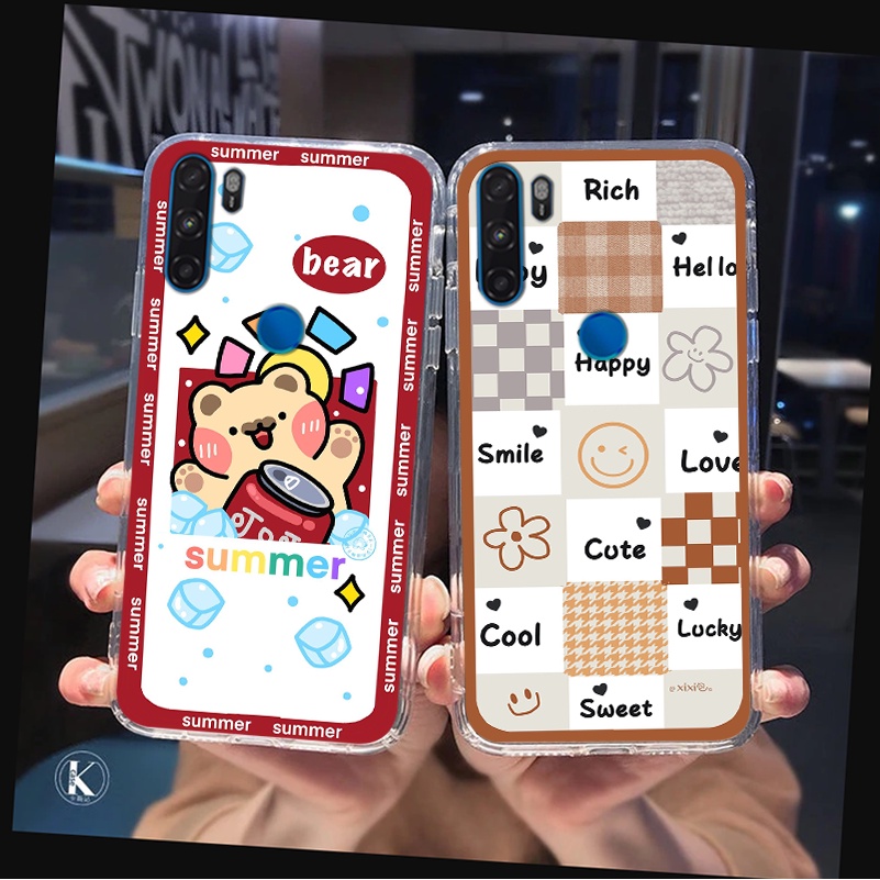 Ốp lưng Vsmart Active 1 / Active 1 Plus / Active 1+ / Active 3 trái tim hình gấu cute cá tính, giá rẻ, cực bền