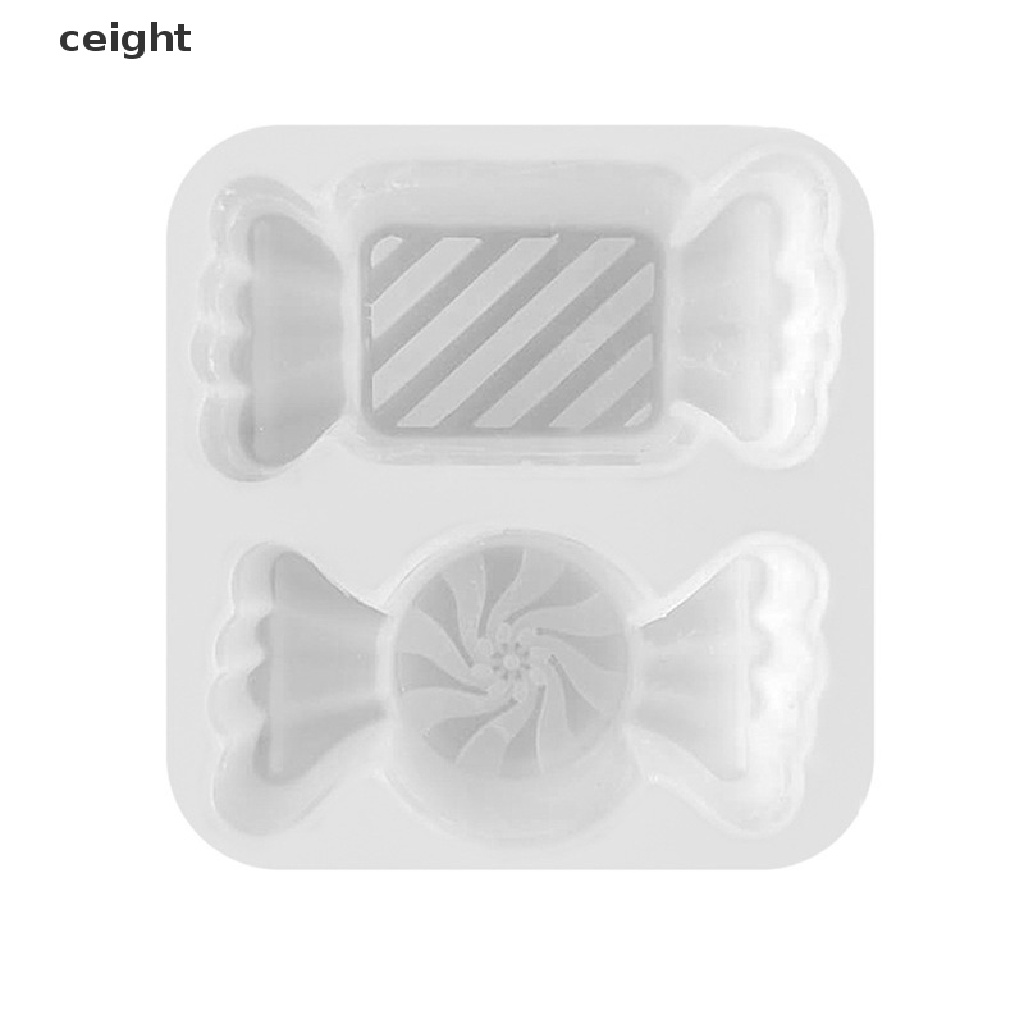 Khuôn silicon hình cục kẹo đường làm trang sức resin UV