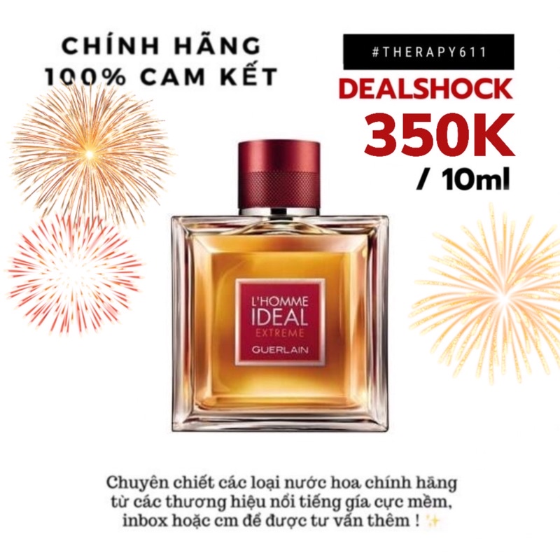 ..::✨Nước hoa dùng thử Guerlain L'Homme Ideal Extreme Tester 5ml/10ml/20ml ✨::..