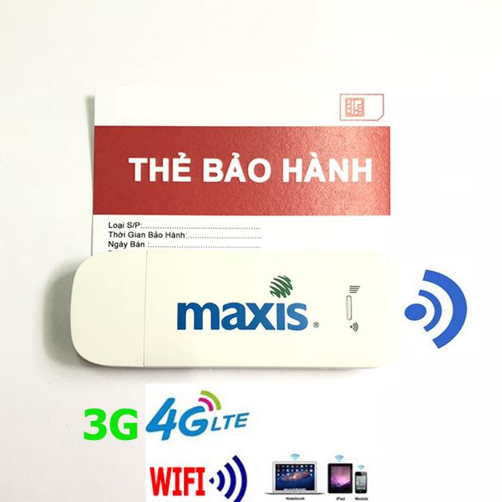 (Rẻ Vô Đối) Cục phát sóng wifi Maxis MF920- Hàng Mỹ cao cấp - Phát wifi tốc độ cao