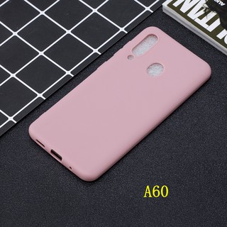 Samsung A10 A30 A40 A50 A60 A70 A80 Simple solid color silicone phone case