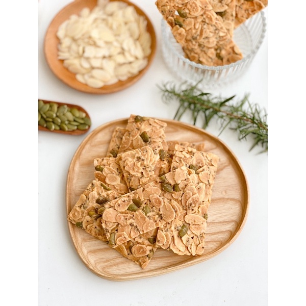 Bánh Ngói Hạnh Nhân Chuần Eat Clean Keto By Tuna
