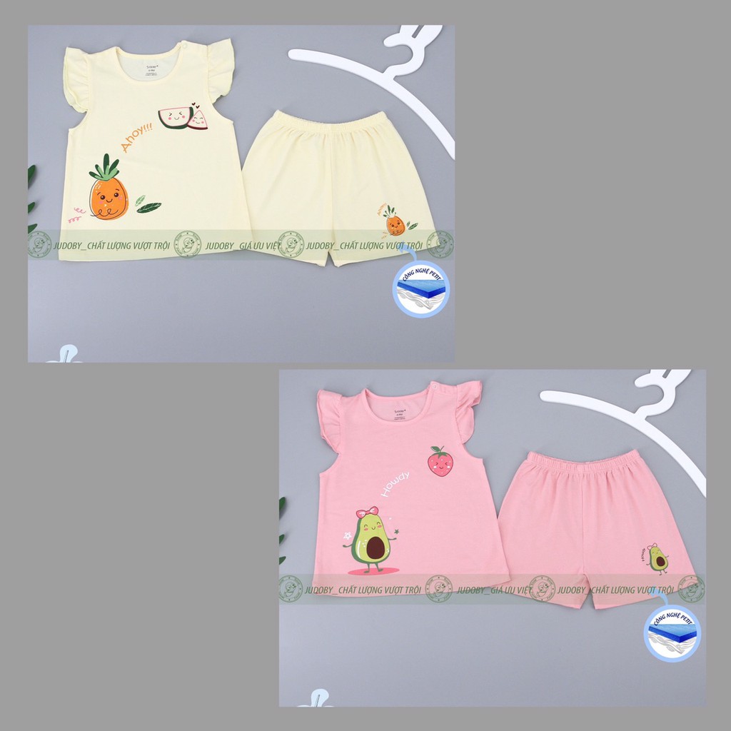 Bộ cộc tay cánh tiên JUDOBY 6-36M