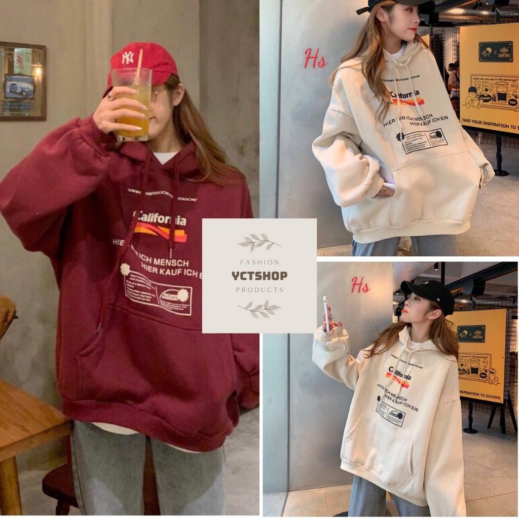 Áo hoodie California áo thu đông chất nỉ Đẹp 000747