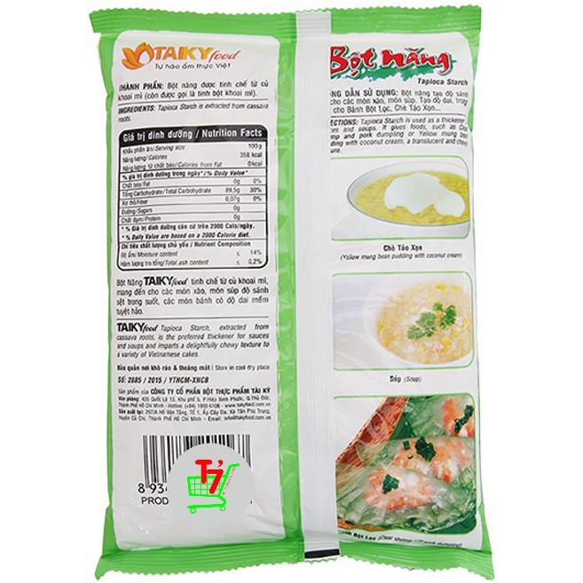 Bột năng Tài Ký gói 1kg