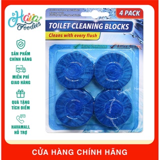 Viên Tẩy Bồn Cầu 4 Cái Uncle Bills – Toilet Cleaning Blocks