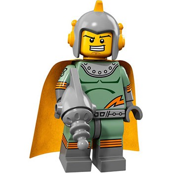 Nhân vật Lego Minifigures Retro Spaceman - Lực sĩ thuộc Series 17