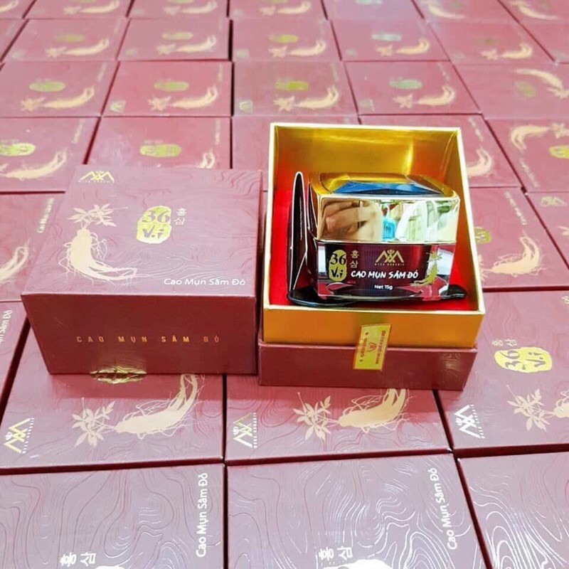 KV Beauty- Cao mụn sâm đỏ hủ to 15gr ( Buôn sỉ)