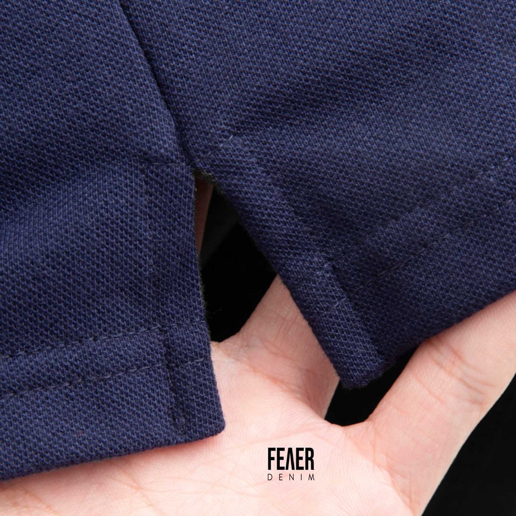 [PREMIUM] Áo Polo nam Feaer chất CVC CAO CẤP - BASIC PREMIUM MÀU XANH NAVY FNAVY | BigBuy360 - bigbuy360.vn