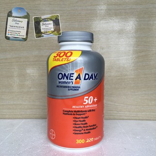 Vitamin tổng hợp cho nữ trên 50 tuổi - one a day women 50+ 300 viên