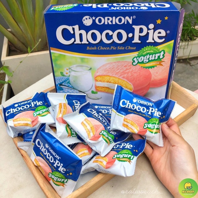 Bánh Choco Pie Yougurt Sữa Chua Hộp 360Gr