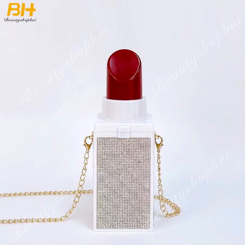 Túi Xách Đeo Chéo Acrylic Đính Đá Thời Trang Dạ Hội Sang Trọng Dành Cho Nữ