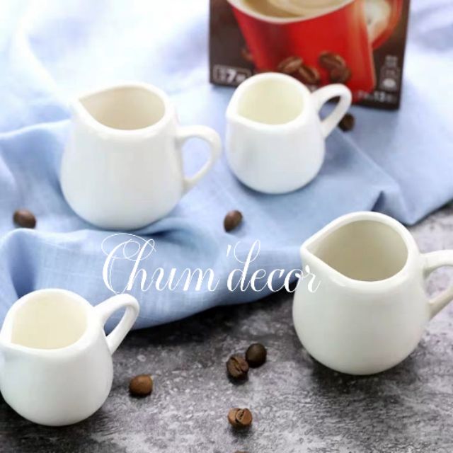 Cốc , ly rót sữa, siro chuyên dụng dùng trong cà phê, tiệc trà