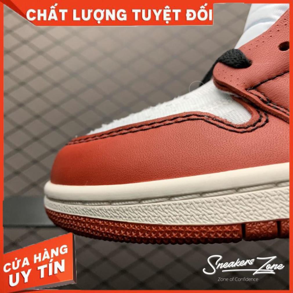 (FREESHIP+HỘP+QUÀ) Giày thể thao AIR JORDAN 1 OFF WHITE Retro High Chicago đỏ trắng siêu đẹp cho nam và nữ SALE 20% "