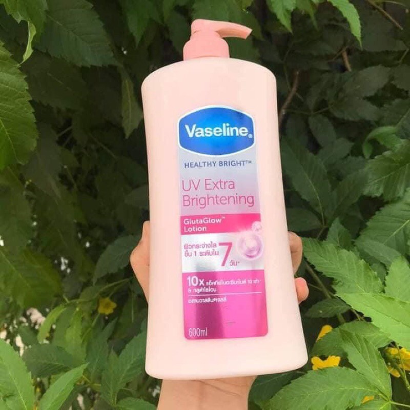 DƯỠNG THỂ TRẮNG DA VASELINE 3X CHAI TO 600ML THÁI LAN