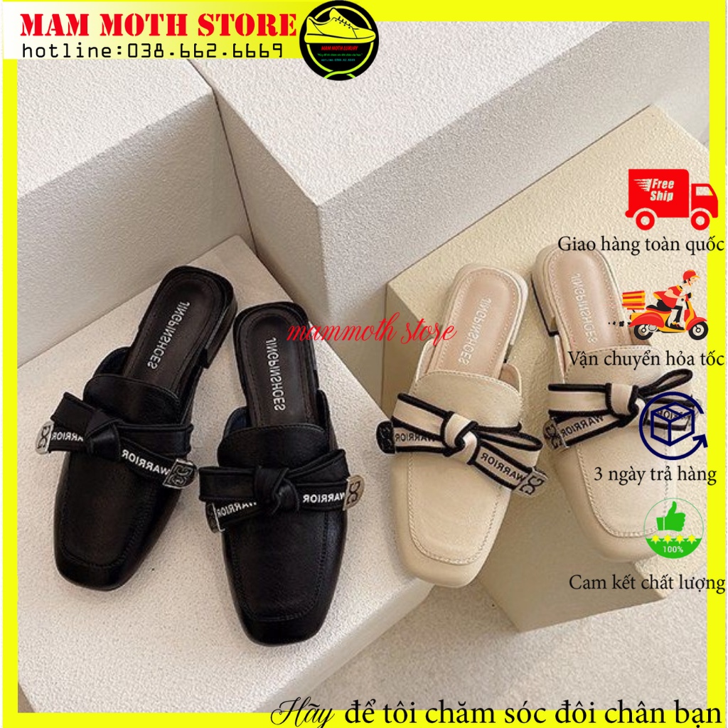 Sục nữ, dép sục nơ nữ hàng quảng châu full size shop MAMMOTH