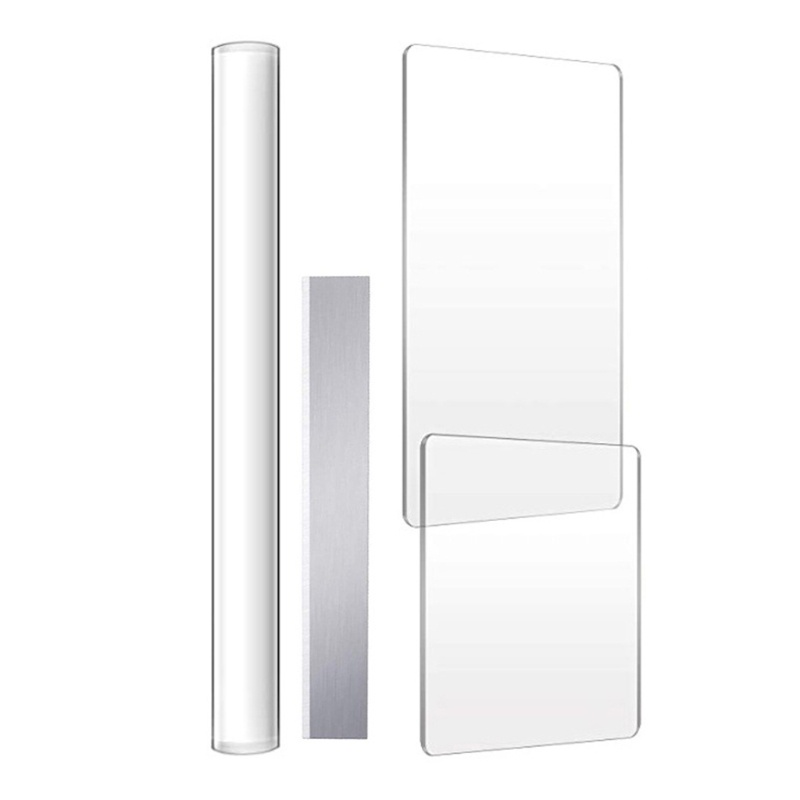 Bộ 7 Dụng Cụ Lăn Cắt Tấm Acrylic Bằng Thép Không Gỉ DIY