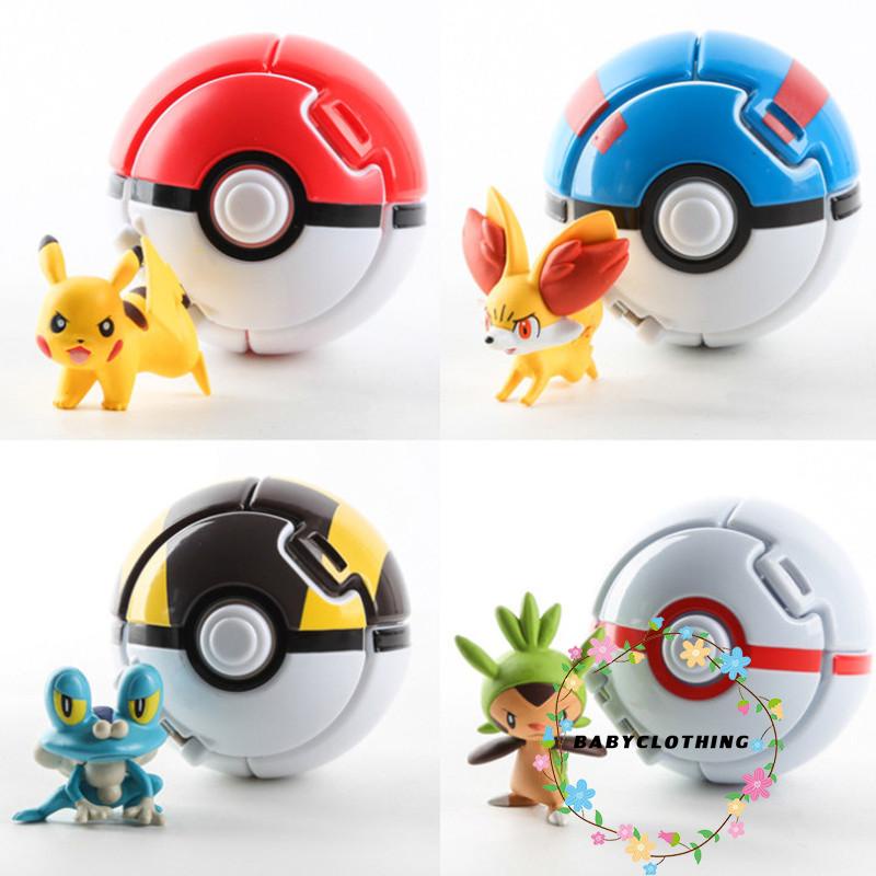 Quả Bóng Pokemon Đồ Chơi Tự Động Sáng Tạo Cho Trẻ Em