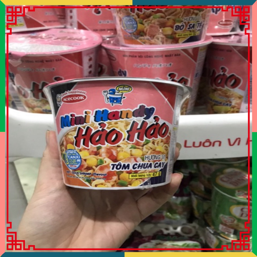 HOT LIKE Mì Cốc Hảo Hảo Handy Ly 67g/ Mini Handy