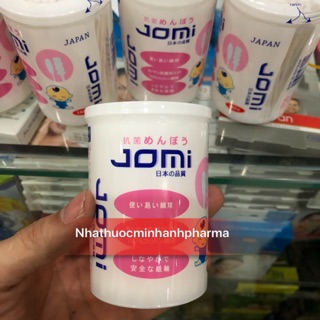 Tăm bông kháng khuẩn Jomi trẻ em ( lọ 160 cây )